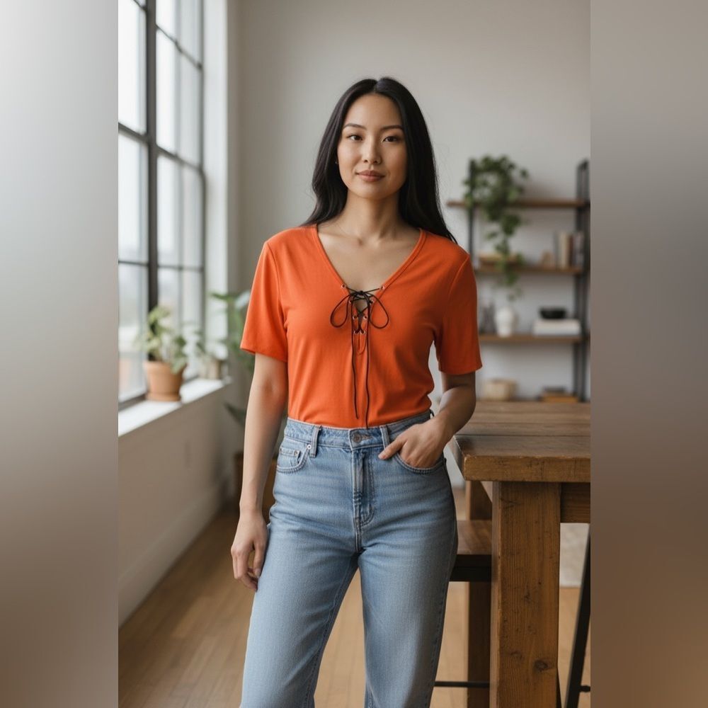 Sky Plus Coral Bodysuit